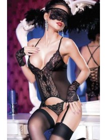 For Dreams Fantasy Body with Garter 8229