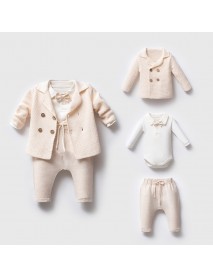 Nipperland Boys 3-6-9-12 Months Set 8323N