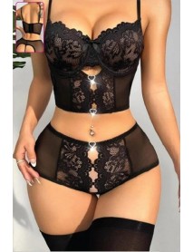 For Dreams Special Area Open Fantasy Bustier Set 8454