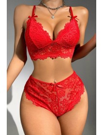 For Dreams Lace Fantasy Bralette Bra Set 8455