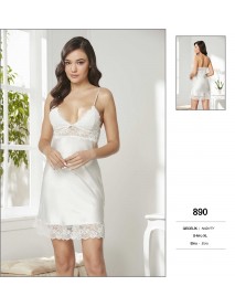 Pierre Cardin Ecru Short Nightgown 890