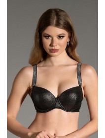 New Bra Stone Embroidered Double Push Up Bra Oil 9017