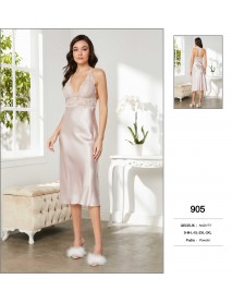    Pierre Cardin Powder Long Nightgown 905 