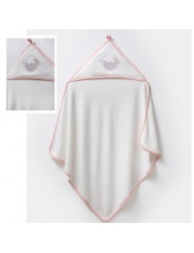MOİ NOİ 85*85 CM ORGANIC LAMB PRINTED TOWEL 9079