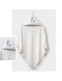 MOİ NOİ 85×85 cm Organic Butterfly Printed Towel 9104