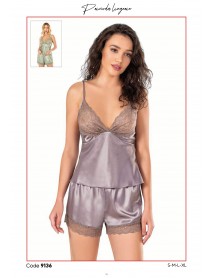 Primoda Saten Short Set 9136