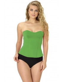 MI 9155 F Frilly Sweating Bustier Green