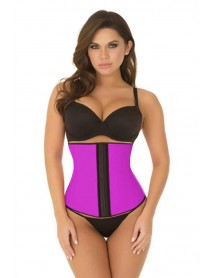 MI 9161 Agraffiti Waist Corset Plum 