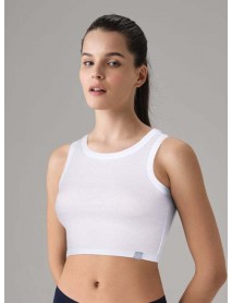 Doreanse Camisole 92% Cotton Crop Undershirt  9326
