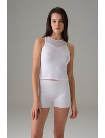 Doreanse Halter Mesh Collar Undershirt 9401