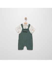 Bebezade Boy's 9-12-18-24 Month Salopette Set 985BZ