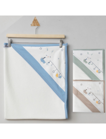 GAYE BABY BOY RABBIT ERASER TOWEL 991