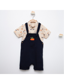 BEBEZADE BOY 3-6-9-12 MONTHS CARROT DUMMY SET 999