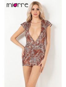Miorre Low-Cut Mini Dress 012-000061 