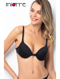 Miorre Push-Up Black Padded Front Opening Bra  148-006110