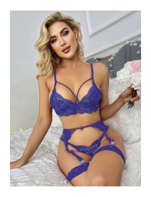 Ruselin Saks Lace Special Night Garter Set 5 Piece Ruselin RS025