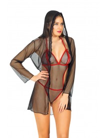 Sistina Bodysuit and Dressing Gown1369 