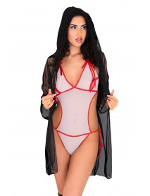 Sistina Bodysuit and Dressing Gown 1371 