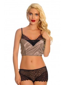 Sistina Satin Mink Baybydoll Set 289 
