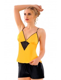 Sistina Satin Shorts Set 291 