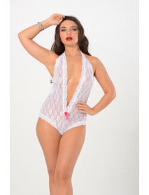 Sistina White Fantasy Bodysuit 924 