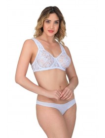 Emay 178 C Underwire Lace Bra Ecru
