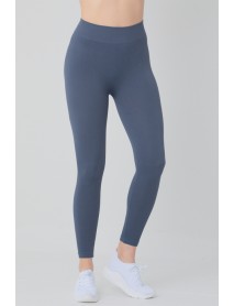 002-000807 DoReMi Seamless Knitted High Waist Tights Navy Blue