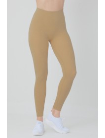 002-000807 DoReMi Seamless Knitted High Waist Tights Mustard