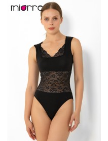 Miorre Body with Lace Waist and Snap Fasteners 001-016043