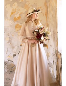 Sahara Angel Evening Dress Beige