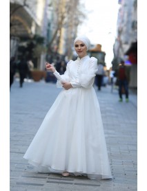 Sahara Angel Evening Dress White
