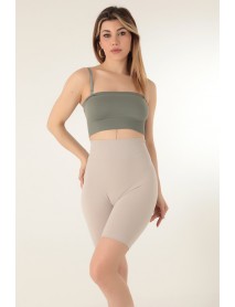 DoReMi Seamless High Waist Short Sports Tights Stone 002-000181