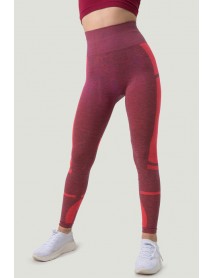 999-ZZ0107 MioFİT Women's Seamless Sports Short Tights Ruby