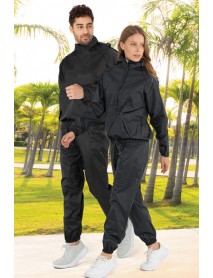 Miorre Thermal Sauna Tracksuit Black -Helps sweat and lose weight  001-078002