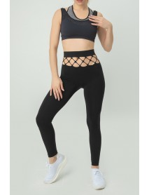 Gigotto Seamless Mesh Detailed Tights 001-001236  
