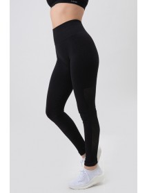 002-000177 DoReMi Seamless Strengthening Sports Tights Black