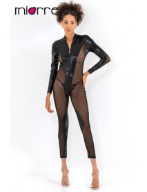  Miorre Transparent Leather Fancy Jumpsuit 013-000020