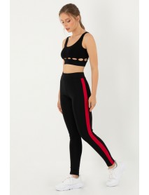 002-000870  DoReMi Active Sportive Thick Striped Tights