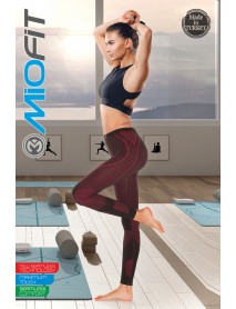 237-009405  MioFit Fast Dry High Waist Seamless Sports Tights Black-Pink