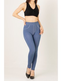 001-001137  Miorre Seamless Tights Women Navy Blue