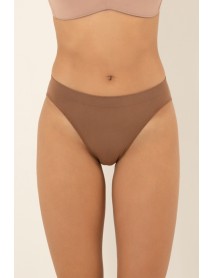 DoReMi High Waist Seamless Breathable Comfortable Panties Brown 020-011222