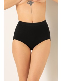 DoReMi High Waist Seamless Breathable Comfortable Panty Corset Black 020-011223
