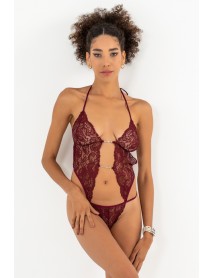 Miorre Burgundy Babydoll 001-000376 