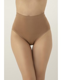 DoReMi Seamless High Waist Breathable Non-Sweating Comfortable Pattern Women's Slip Panties Bronze 002-000150
