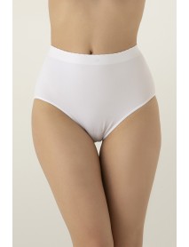 DoReMi Seamless High Waist Breathable Non-sweating Comfortable Shape Women's Slip Panties White  002-000150