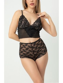 DoReMi Lace Fancy Bralette Set with Shorts 002-001287