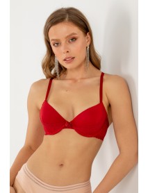 Miorre Softness Unfilled Lace Detail Bra 148-007135