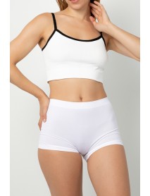 Gigotto Seamless Wick Pick-up Bustier 001-001215 White