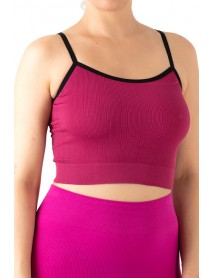 Gigotto Seamless Wick Pick-up Bustier 001-001215 Fuschia