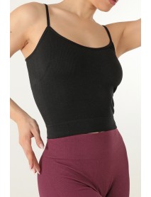 Gigotto Seamless Wick Pick-up Bustier Black 001-001215